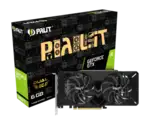 ((امکان پرداخت اقساطی)) VGA PALIT DUAL OC GeForce GTX 1660ti 6GB GDDR6 کارت گرافیک پالیت 1660ti thumb 1