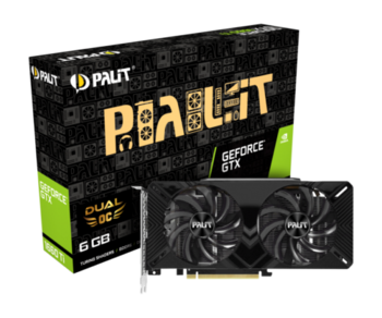 VGA PALIT DUAL OC GeForce GTX 1660ti 6GB GDDR6 کارت گرافیک پالیت 1660ti