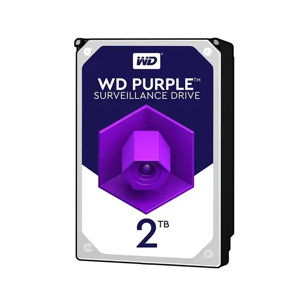 ((امکان خرید اقساطی))هارد دیسک اینترنال 2 ترابایت بنفش وسترن دیجیتال Western Digital Purple