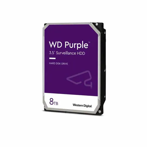 (امکان خرید اقساطی)هارد دیسک اینترنال 8 ترابایت بنفش  Western Digital Purple