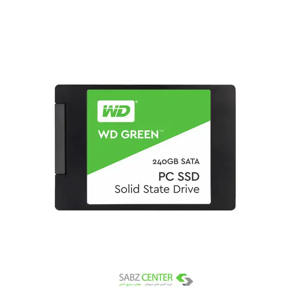 حافظه SSD اس اس دی وسترن دیجیتال((امکان خرید اقساطی)) GREEN 240 گیگابایت WDS240G1G0A