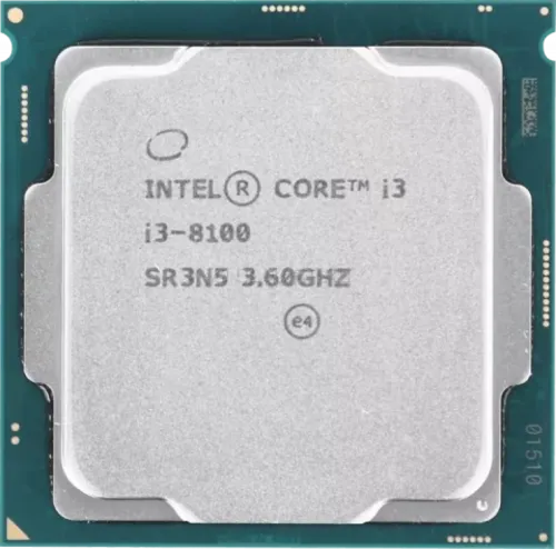 پردازنده مرکزی اینتل مدل((امکان خرید اقساطی)) Core i3-8100 Tray ا CPU INTEL Core i3-8100 Tray