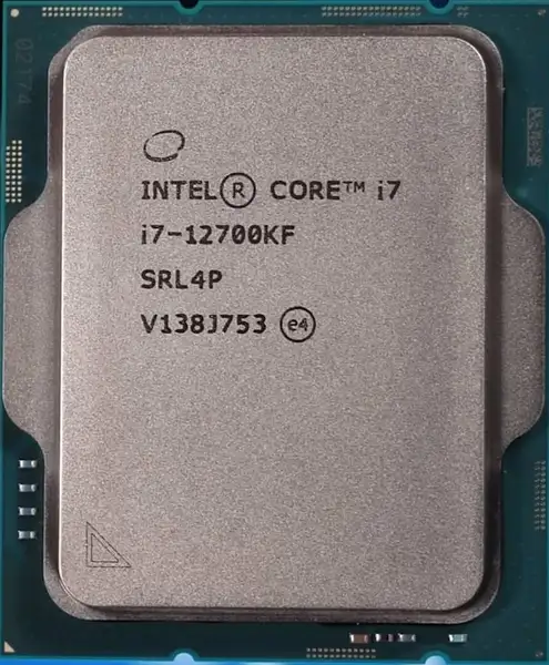 پردازنده((امکان خرید اقساطی)) CPU اینتل بدون باکس مدل Core i7-12700KF فرکانس 2.70 گیگاهرتز